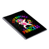 ステップブラザーの誕生日プリンセスガールダビング ノートブック (右側)