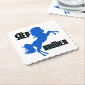 ステップブラザーホース育成 ペーパーコースター (アングル)