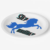 ステップブラザーホース育成 ペーパープレート (アングル)