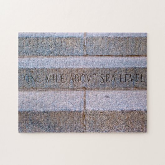 ステップマイルハイデンバー。 ジグソーパズル (横)