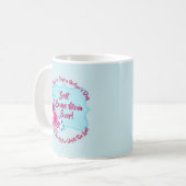 ステップマザースデイボーナスマムチェンジ文字 コーヒーマグカップ (正面左)