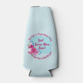 ステップマザースデイボーナスマムチェンジ文字 ボトルクーラー (正面)