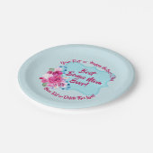 ステップマザーズ日賞与ママ変更文字小7" ペーパープレート (アングル)