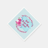 ステップマザーズ日賞与ママ変更文字小 スタンダードカクテルナプキン (角)