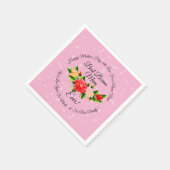 ステップマザーボーナスマザーズデイ小 スタンダードカクテルナプキン (角)