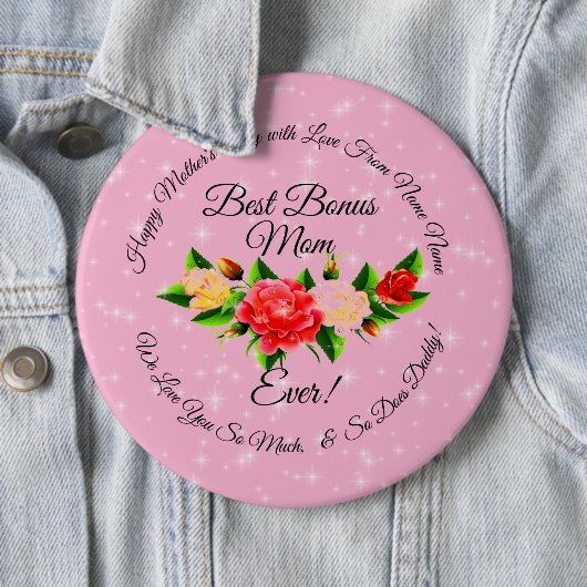 ステップマザーボーナスママザーデイコロッサルバッジ 缶バッジ (インサイチュ)