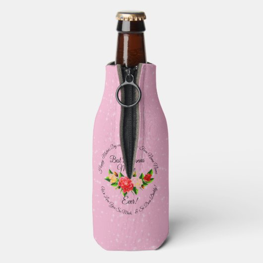 ステップマザーボーナスマママザーズデイ ボトルクーラー (ボトル裏面)