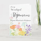 ステップママのための素敵な母の日のカード シーズンカード (正面)