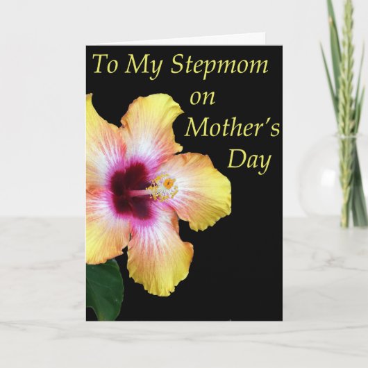 ステップママの母の日のカード カード (正面)
