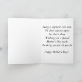 ステップママの母の日のカード カード (内部)