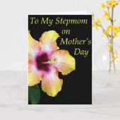 ステップママの母の日のカード カード (黄色い花)