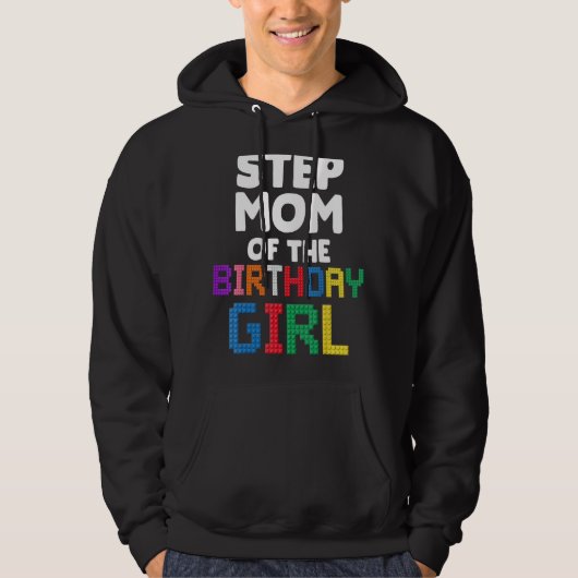 ステップママの誕生日の女の子マスタービルダーブリック パーカ (正面)