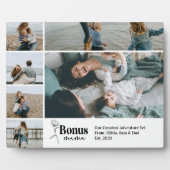 ステップママへの心からの写真ギフト フォトプラーク (正面)