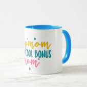 ステップママ承認マグカップ:完璧なギフトパーソナライズされた マグカップ (正面右)