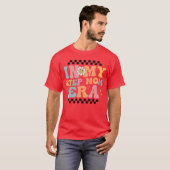 ステップマム時代の宣言 赤ちゃん 新米ママへのギフト D Tシャツ (正面フル)