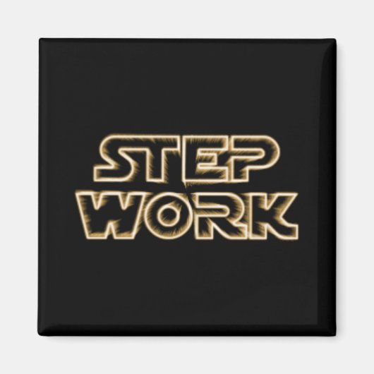 ステップワークパロディ – 回復の感情的な社会 マグネット (正面)