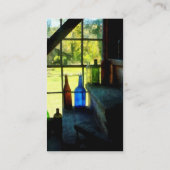 ステップ上の色付きボトル 名刺 (裏面)