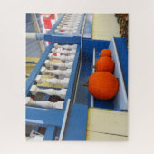 ステップ上の3つのカボチャ – マーサのブドウ畑 ジグソーパズル (縦)