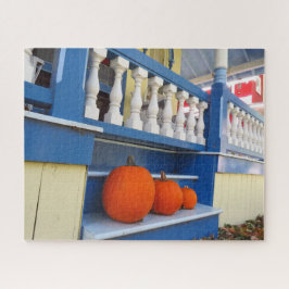 ステップ上の3つのカボチャ – マーサのブドウ畑 ジグソーパズル