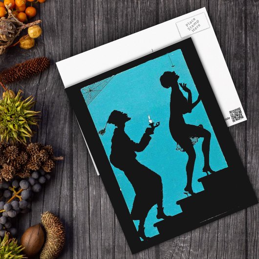 ステップ不気味はがき ポストカード