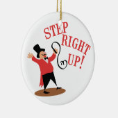 ステップ演技主任 セラミックオーナメント (右)