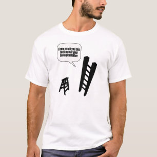 ステップ腰掛け Tシャツ