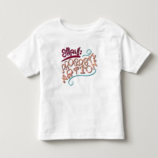 ステップ1: ぐうたら トドラーTシャツ (正面)