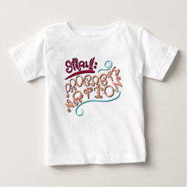 ステップ1: ぐうたら ベビーTシャツ