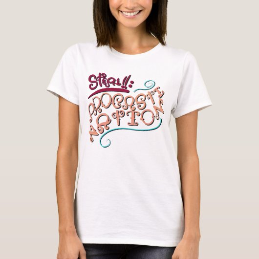 ステップ1: ぐうたら Tシャツ (正面)