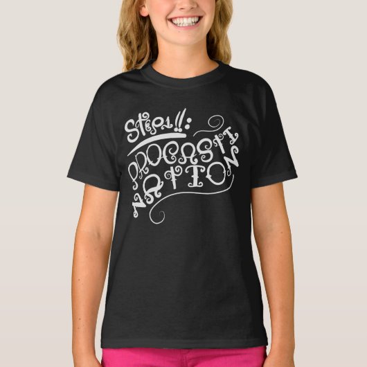 ステップ1：先送り Tシャツ (正面)