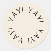 ステッミニマルク売り手が供給する ラウンドシール (正面)