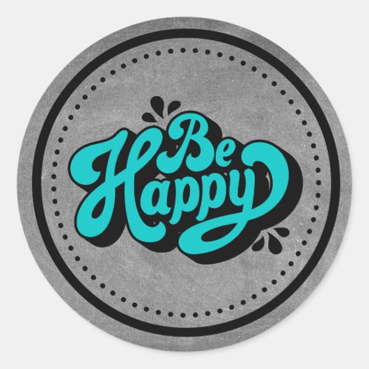 ステッユニークカー ラウンドシール (正面)