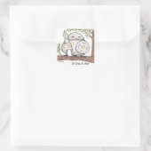 ステッ与えクサー スクエアシール (バッグ)