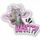 ステッ予測できなカー シール (正面)