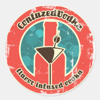 ステッ動揺してカー ラウンドシール