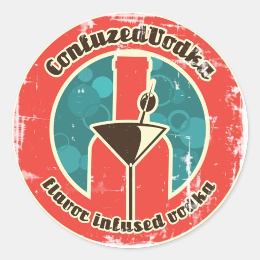 ステッ動揺してカー ラウンドシール (正面)