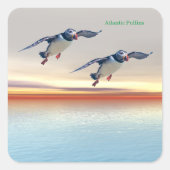 ステッ子供へカー スクエアシール (正面)