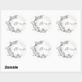 ステッ恋しく思ク ラウンドシール (シート)