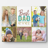 ステッ最高のプダードエバーティール（緑がかった色）5 Photo Collage フォトプラーク (正面)