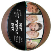 ステッ最高のプダー・エバー・フォト・ブラック バスケットボール (縦)