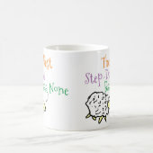 ステッ最高のプパパギフト コーヒーマグカップ (中央)