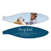 ステッ最高のプ父のStepdadの定義フォトブルー ミニバスケットボール (パネル)