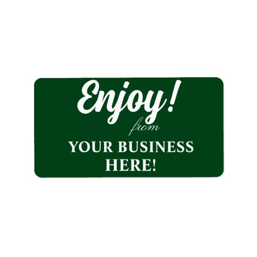 ステッ楽しむカー ラベル (正面)