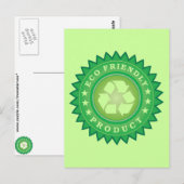 ステッ環境にやさしカー ポストカード (正面/裏面)