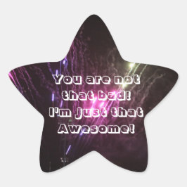 ステッ素晴らしカー 星シール