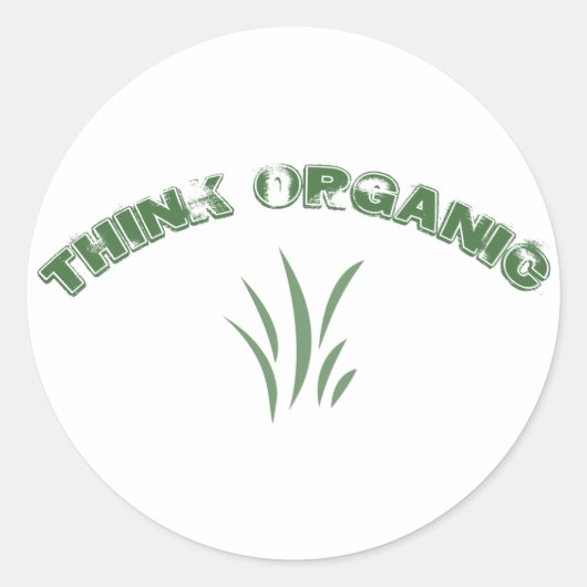 ステッ考えオーガニックク ラウンドシール (正面)