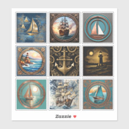 ステッ航海のカー収集 シール