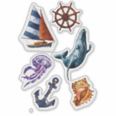 ステッ航海のカー シール (正面)