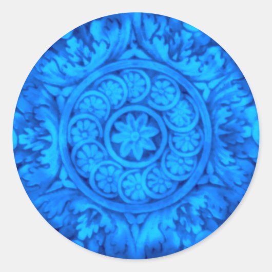 ステッ華美ク封筒用シール ラウンドシール (正面)