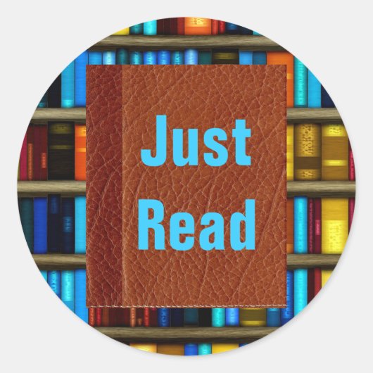 ステッ読クだ ラウンドシール (正面)